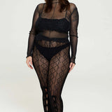 Find Me Now Mariposa Bow Tights | Black