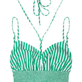 WRAY The Croplette | Fern Stripe