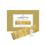 Tops Malibu Gold Metallic Paper Crowns