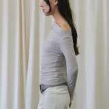 Geel Drew Top | Fog