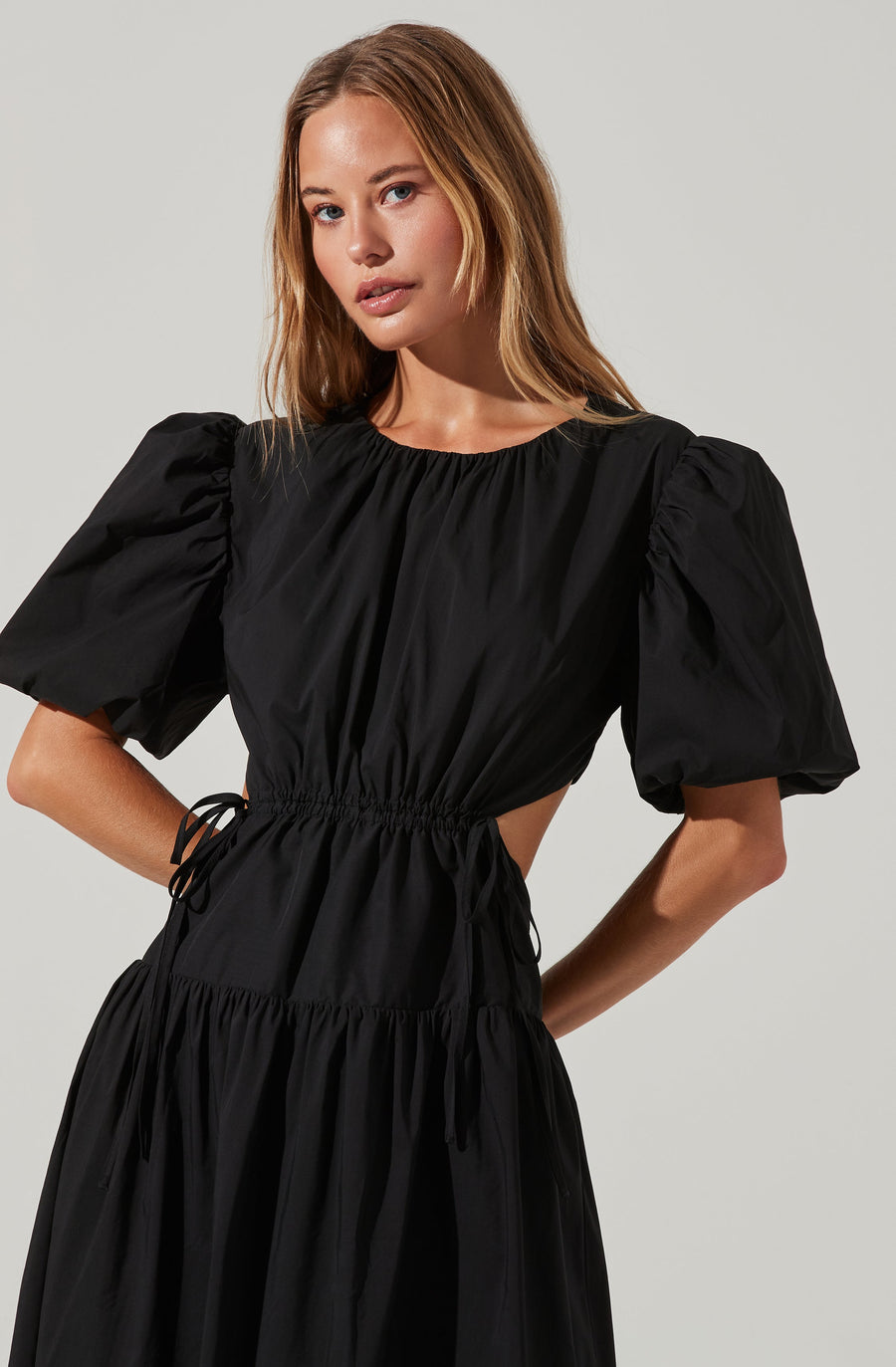 ASTR Shelby Maxi Dress | Black