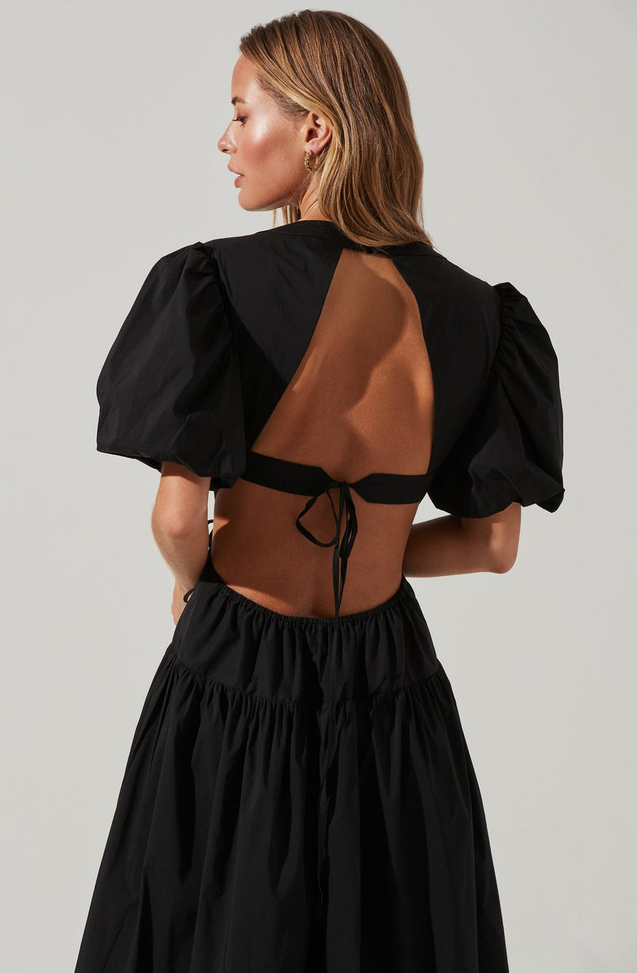 ASTR Shelby Maxi Dress | Black