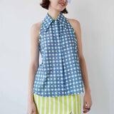 Dr. Bloom Blue Dots Tonic Shirt