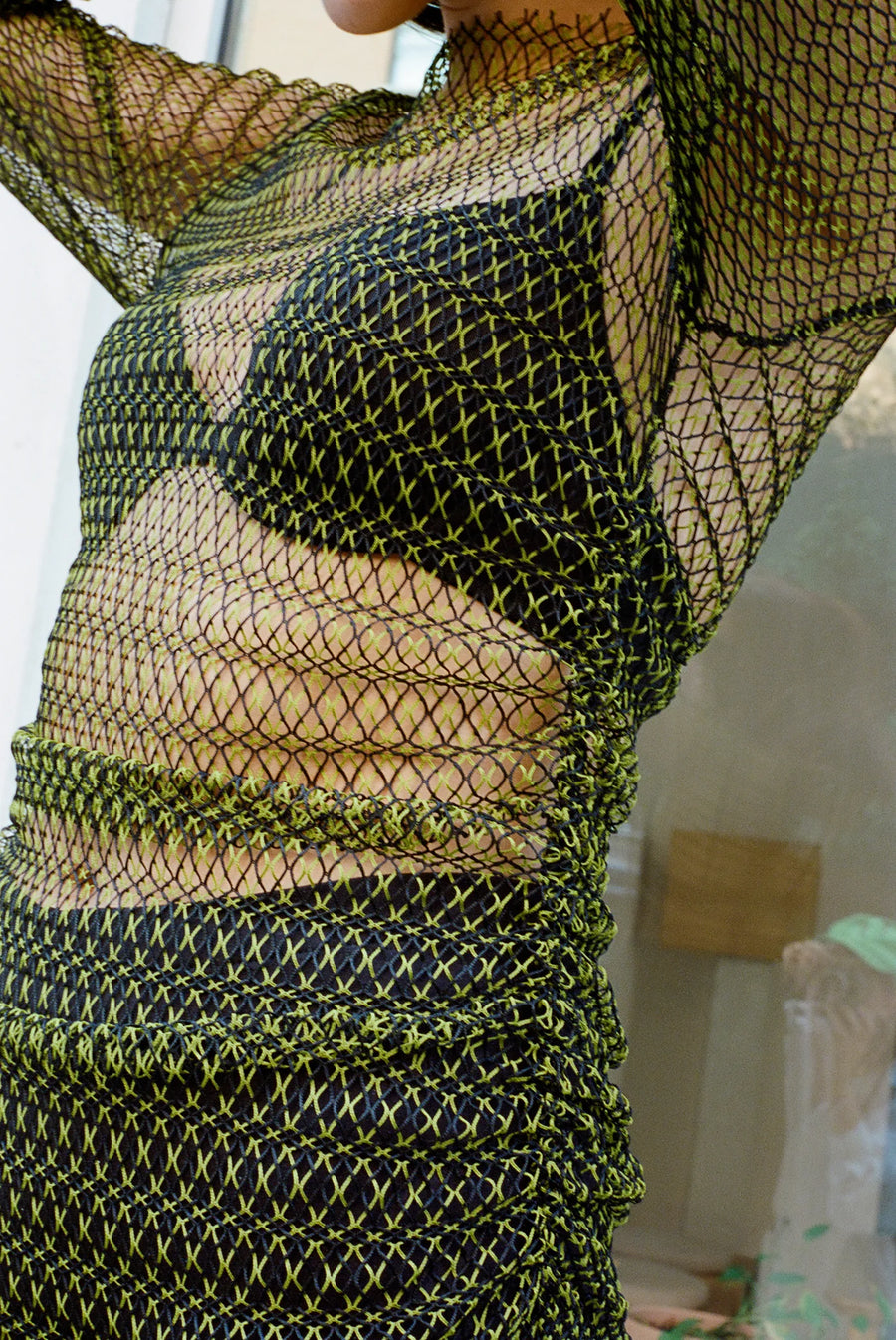 WRAY Longsleeve Mesh Dress