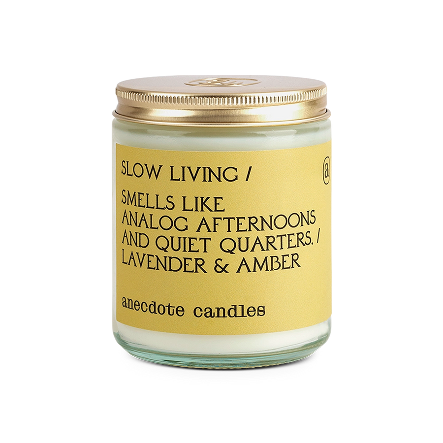 Anecdote Candles Slow Living