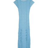 Find Me Now Mariposa Lace Midi Dress | Delicate Blue