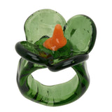 Levens Jewels Green Flor Ring