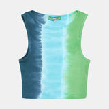 PSC Green Tie Dye Tank Top