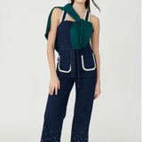 Rachel Antonoff Clem Jumpsuit Indigo Daisy