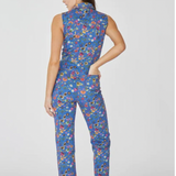 Rachel Antonoff Goldie Jumpsuit Pressed Flowers