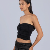 Esthé Braided Tulle Tube Top