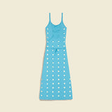House of Sunny Canopy Knit Dress | Lido Blue