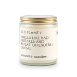 Anecdote Candles Old Flame