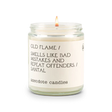 Anecdote Candles Old Flame