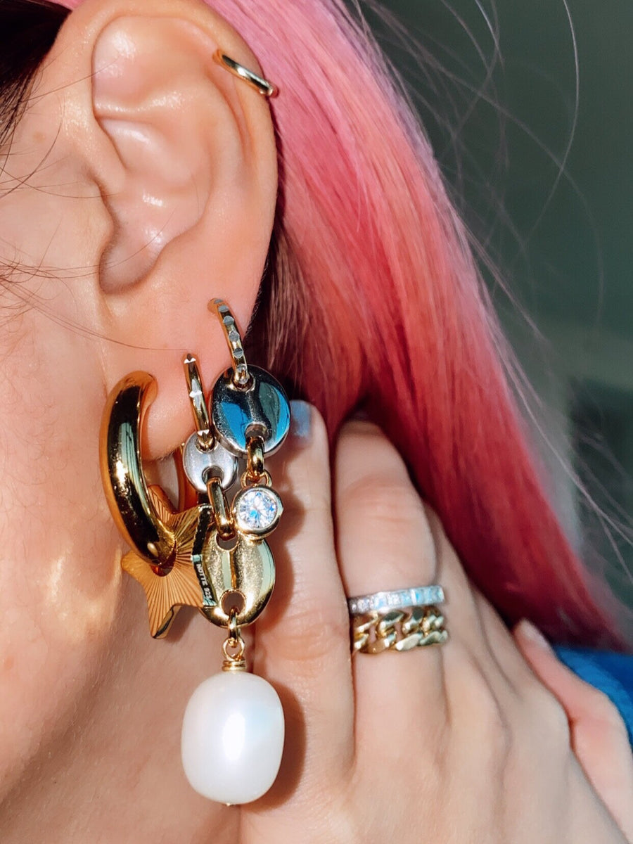 Notte Starry Night Chunky Hoops