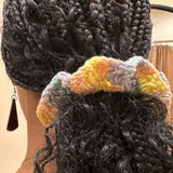Sundae Crochet Scrunchies