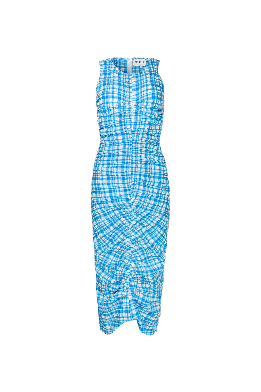 WRAY Josephine Dress | Ocean Gingham