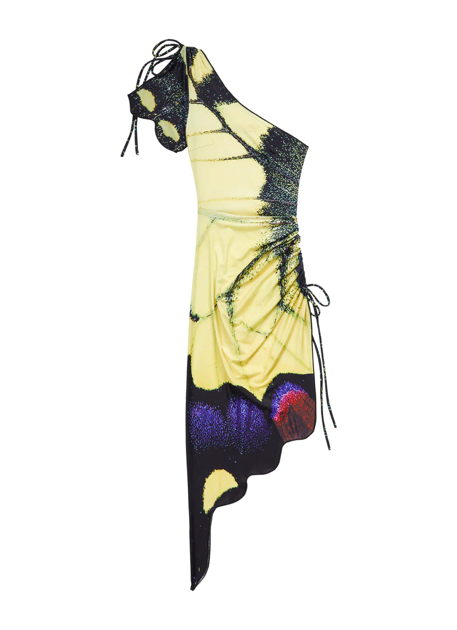 Tyler McGillivary Dani Dress | Yellow Swallowtail