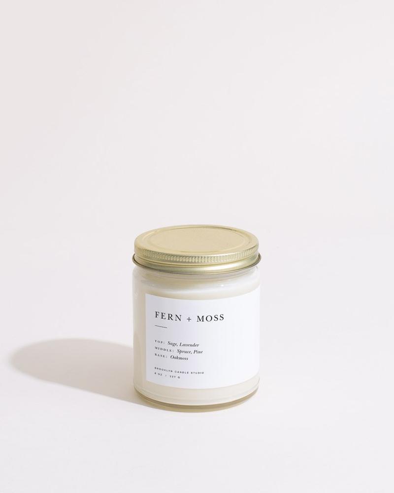 Brooklyn Candle Studio Fern + Moss Minimalist Candle
