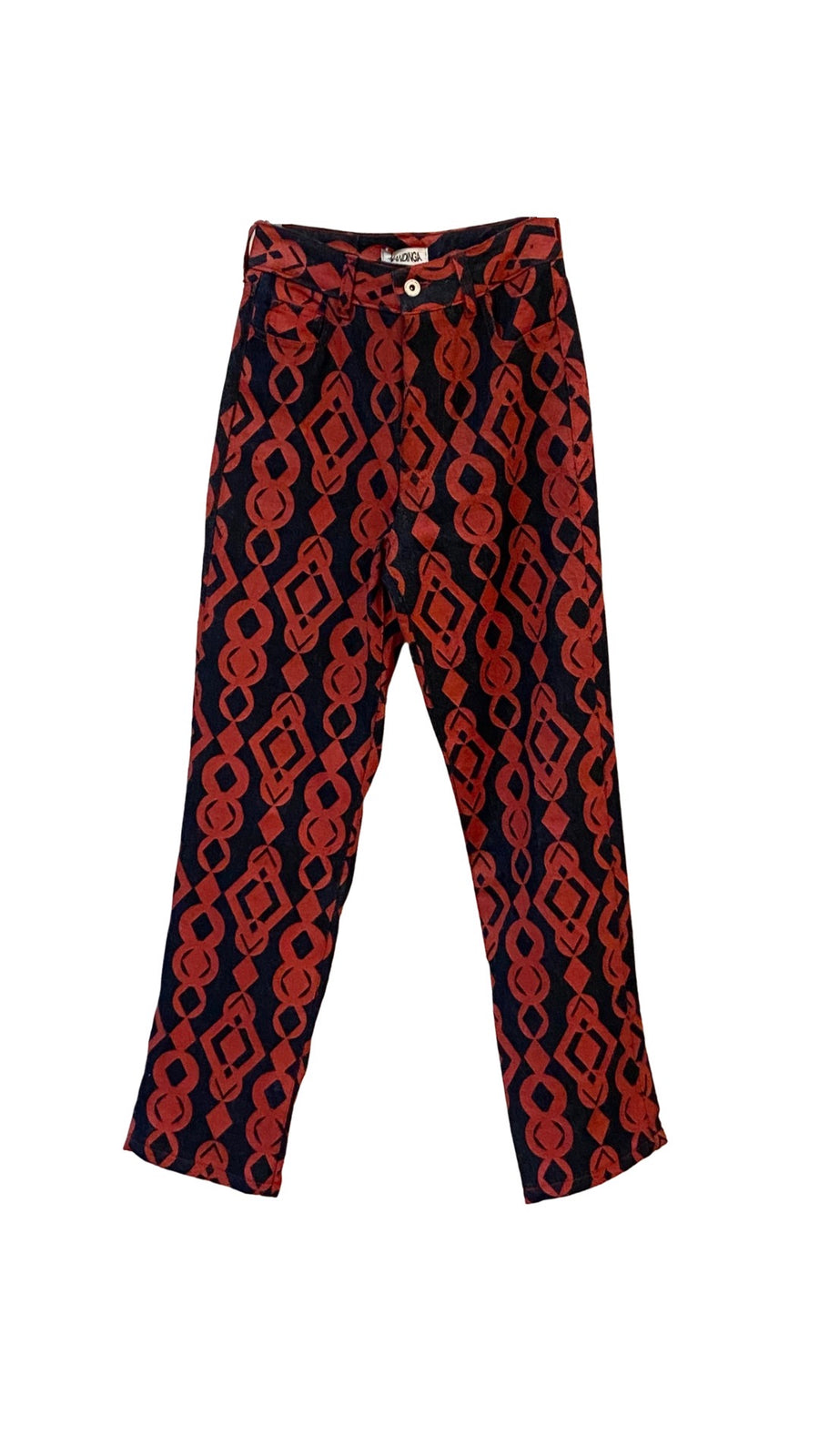 Mandinga Lunarejo Jean in Blue/Red