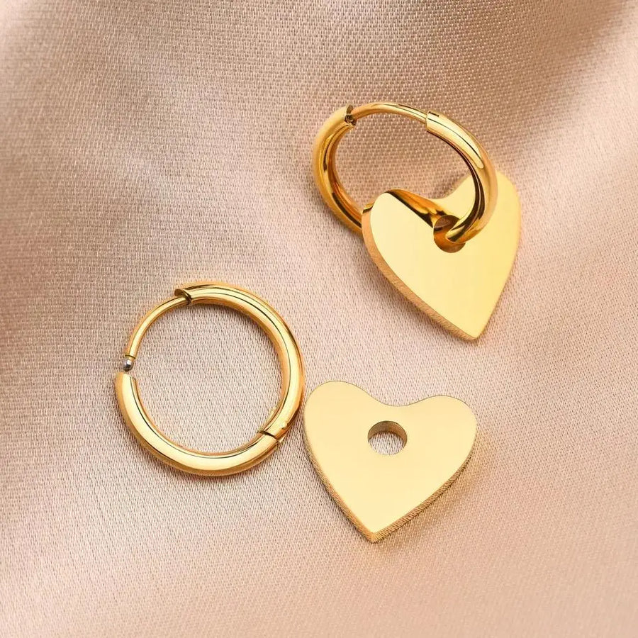 Sahira Dee Heart Earrings