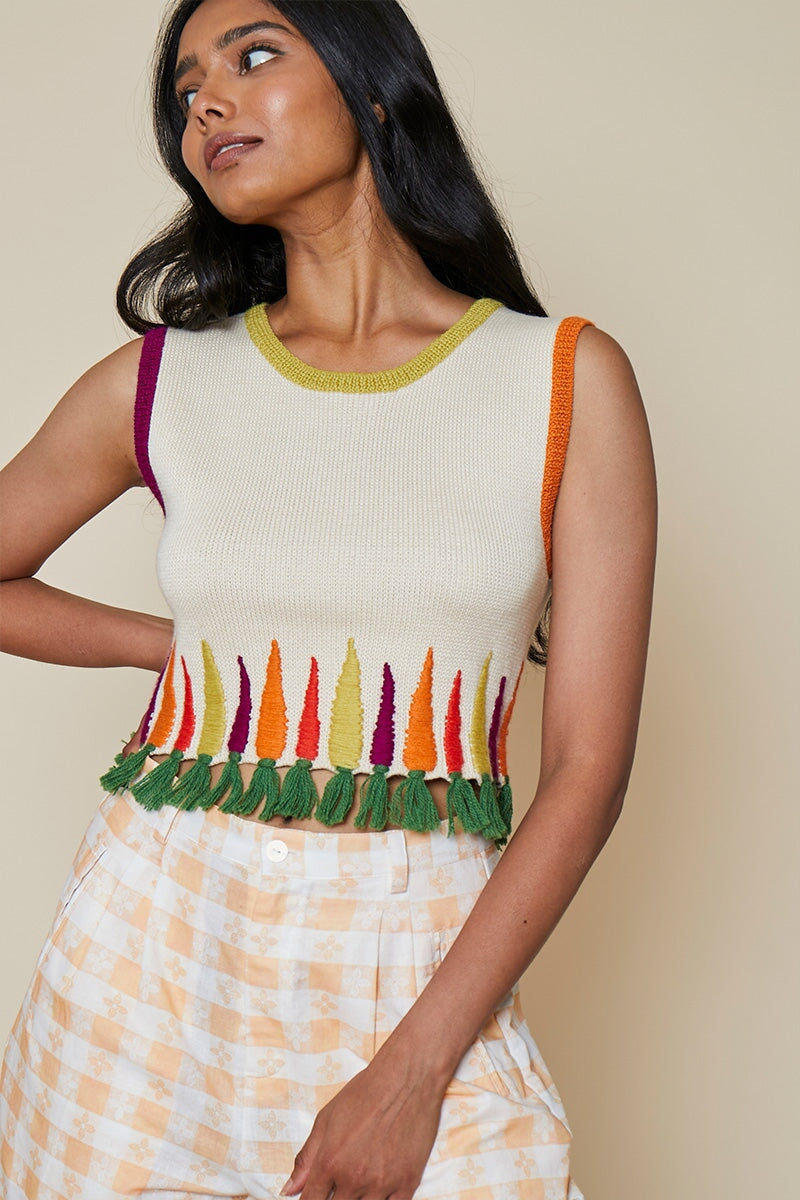 Rachel Antonoff Peter Shell Sweater | Rainbow Carrots