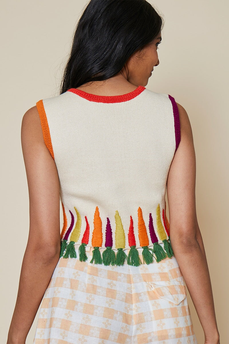 Rachel Antonoff Peter Shell Sweater | Rainbow Carrots