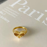 Iris Heart Ring