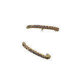 Pave Arch Earrings