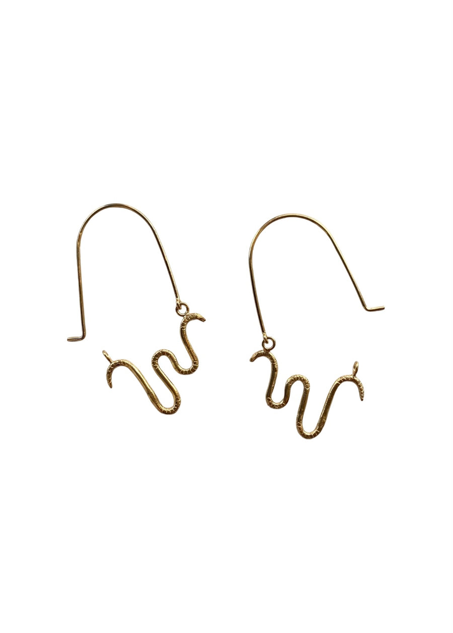 Avocet Snake Charmer Earrings
