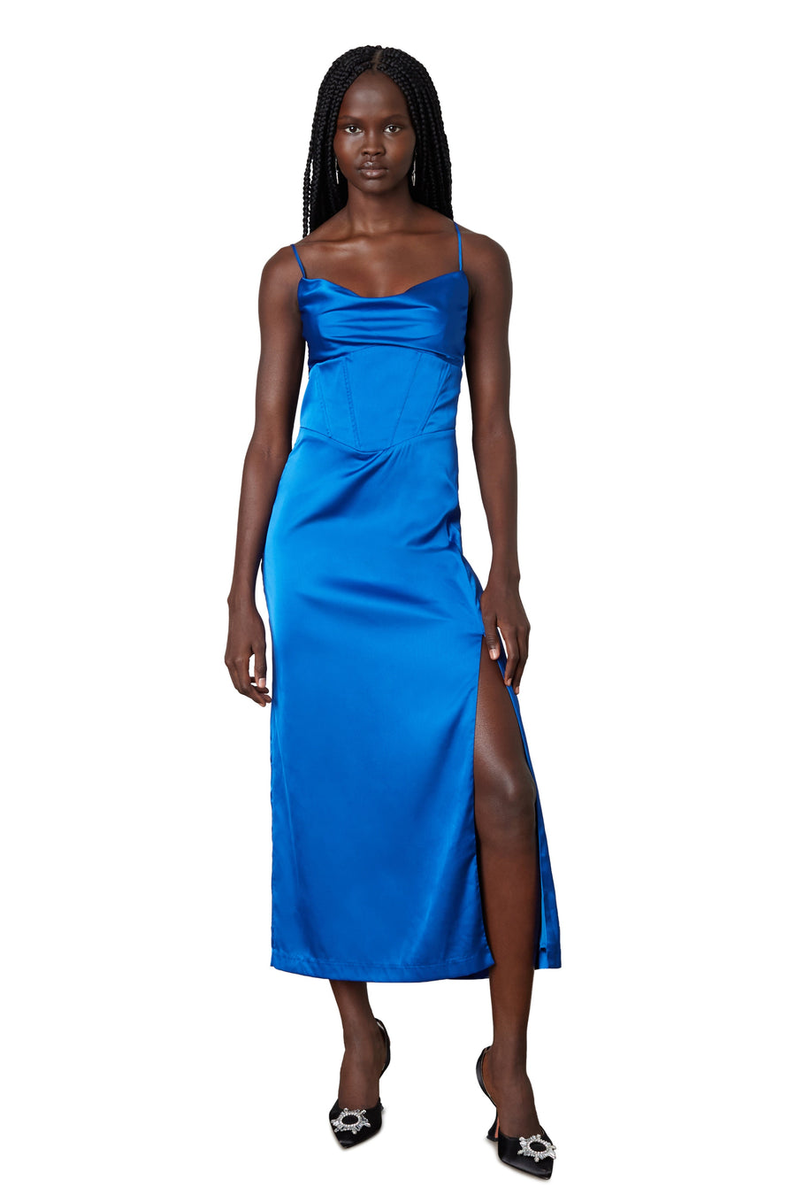 NIA Jasmine Dress Cobalt