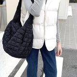 Quilted Puffer Carryall Bag