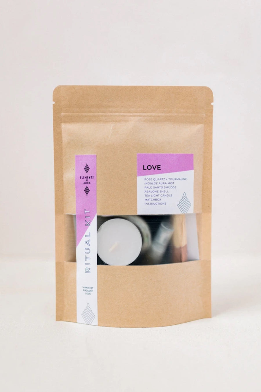 this image depicts the package love ritual kit